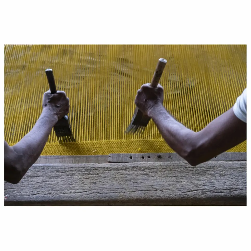 Nanimarquina Tapis Colors en laine de nouvelle zélande | Jaune Discount