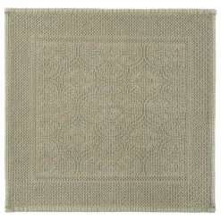 Haomy Tapis de bain en coton Kymi | Vert kaki Online