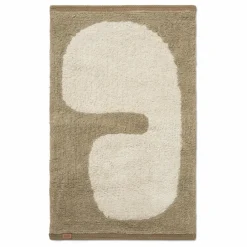 Ferm Living Tapis de bain Lay | Taupe