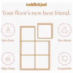 Toddlekind Tapis De Jeux|Tapis de jeu modulable Classic |