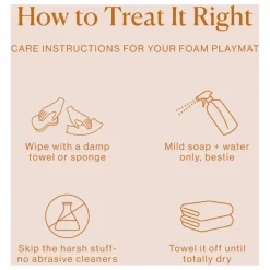 Toddlekind Tapis De Jeux|Tapis de jeu modulable Classic |