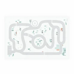 Online Play and Go Tapis de jeu modulable Tiloo - Route Multicolore