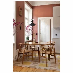 Layered Tapis en jute Late Breakfast, Evelina Kroon |