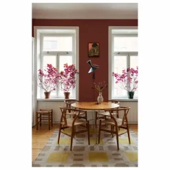 Layered Tapis en jute Late Breakfast, Evelina Kroon |