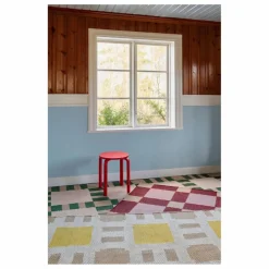 Layered Tapis en jute Late Breakfast, Evelina Kroon |