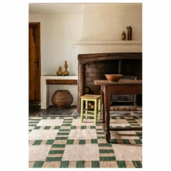 Layered Tapis|Tapis en jute Late Breakfast, Evelina Kroon |