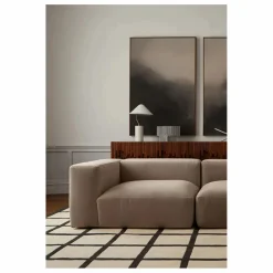 Layered Tapis en laine Avenue | Blanc Sale