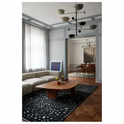 Discount Layered Tapis en laine Avenue | Vert olive