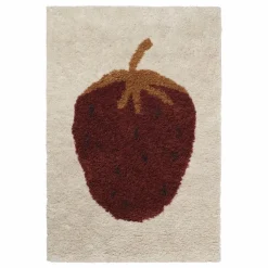 Enfant Ferm Living Kids Tapis|Tapis Enfant|Tapis en laine Fruiticana fraise
