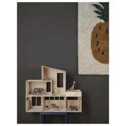 Enfant Ferm Living Kids Tapis en laine Fruiticana ananas