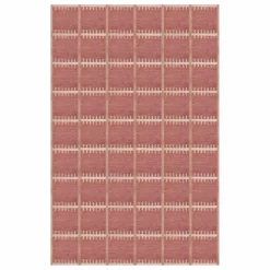 Layered Tapis en Laine Lilly | Rose Best