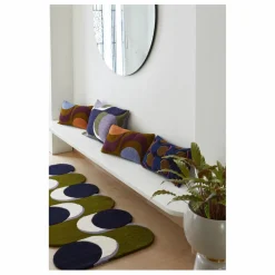 Mapoésie Tapis en laine Nymphe | Vert kaki Best