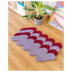 Tarta Gelatina Tapis en laine Pasto | Bordeaux Sale
