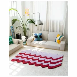 Tarta Gelatina Tapis en laine Pasto | Bordeaux Sale
