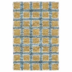 Outlet Layered Tapis en laine Pergola, Evelina Kroon | Jaune moutarde