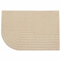 Outlet Muuto Tapis en laine Relevo, Studiopepe | Rose pâle