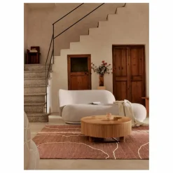 Ferm Living Tapis Gesso | Terracotta New