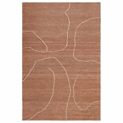 Ferm Living Tapis Gesso | Terracotta New