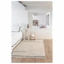 Lorena Canals Tapis Lanes | Bleu gris Discount