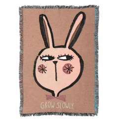 Studio Loco Tapis mural Lapin Multicolore Hot