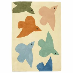 Enfant Bleuu-studio Tapis Oiseaux |