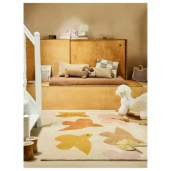 New Bleuu-studio Tapis Oiseaux | Ocre