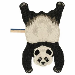 Discount Doing Goods Tapis Panda en laine | Ecru