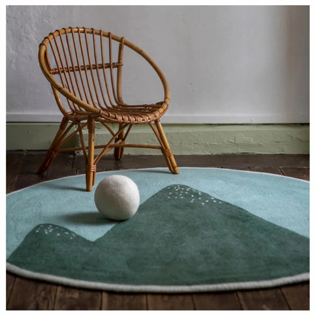 Enfant Muskhane Tapis Pasu Montagne en feutre |