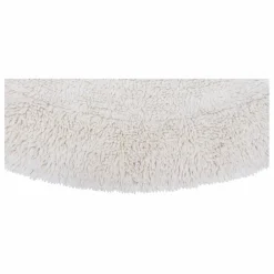 Lorena Canals Tapis rond Arctic circle 250x250 cm | Blanc
