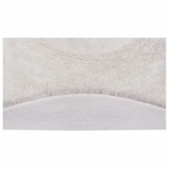 Lorena Canals Tapis rond Arctic circle 250x250 cm | Blanc