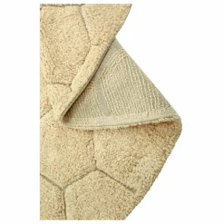 New Lorena Canals Tapis rond Honeycomb | Golden sand