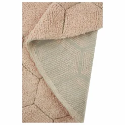 Discount Lorena Canals Tapis rond Honeycomb | Rose