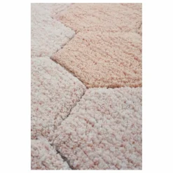 Discount Lorena Canals Tapis rond Honeycomb | Rose
