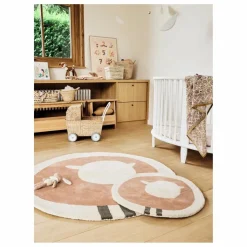 Hot Bleuu-studio Tapis rond Mouton | Marron