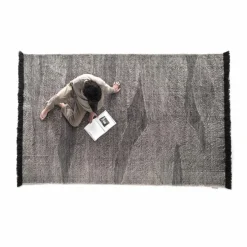 Nanimarquina Tapis Telares en laine afghane | Noir Clearance
