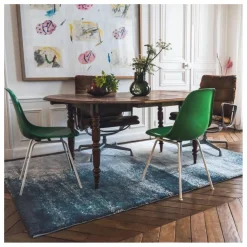 Best Edito Tapis tissé Pacifik | Bleu