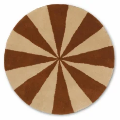 Hot Ferm Living Kids Tapis tufté Arch | Marron