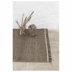 Nanimarquina Tapis Wellbeing en jute et ortie, Ilse Crawford | Brun Sale