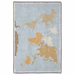 Lorena Canals Tapis World map Multicolore Sale