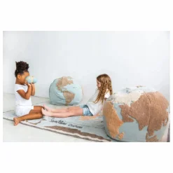 Lorena Canals Tapis World map Multicolore Sale