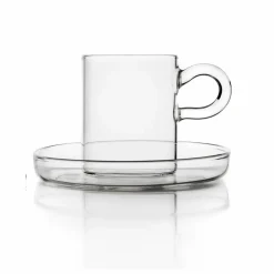 Ichendorf Milano Tasse à café Piuma en borosilicate Transparent Online