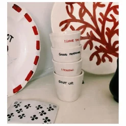 Clearance Anna + Nina Tasse à espresso Good Morning | Blanc