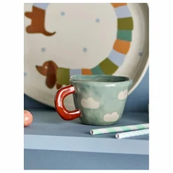 Bloomingville Mini Tasse en céramique Nini Nuage | Bleu ciel Hot