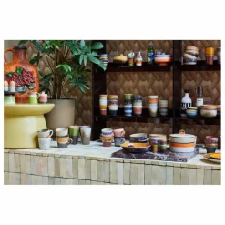 Online HKliving Tasse en grès | Orange