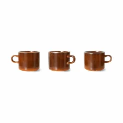 HKliving Tasse et soucoupe Chef ceramics | Terracotta Clearance