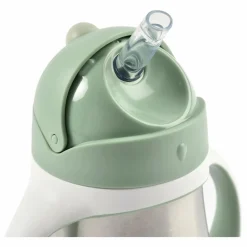 Béaba Tasses Et Gobelets D'Apprentissage|Premiers Repas|Tasse paille en inox - 250 ml |
