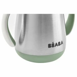 Béaba Tasses Et Gobelets D'Apprentissage|Premiers Repas|Tasse paille en inox - 250 ml |