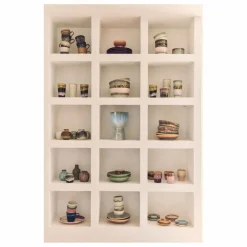 HKliving Tasses à café en grès - Set de 4 | Rose New