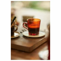 Sale HKliving Tasses à café 70's - Set de 4 | Ambre