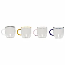 Hübsch Tasses en verre - Set de 4 Transparent Discount